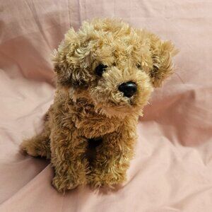 Bearington Collection Labradoodle Puppy Dog Plush Realistic Stuffed Animal